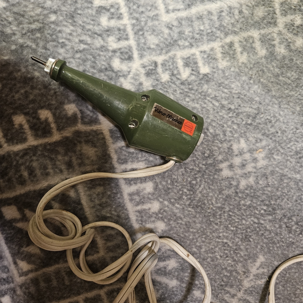 vibro marker engraver retro